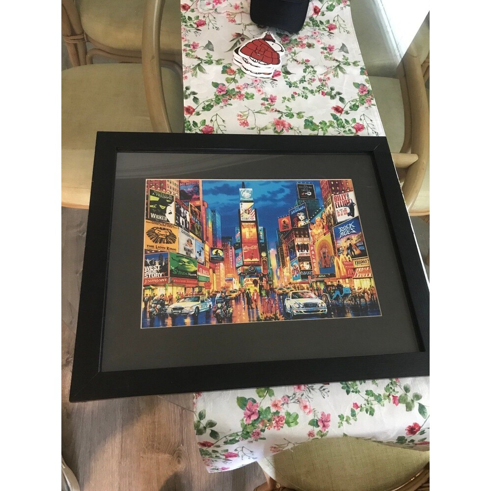 New York City picture pop art framed